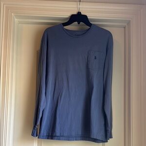 Polo Ralph Lauren Classic Blue Long Sleeve Tee